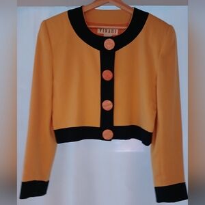 Vintage Virani Cropped Blazer Retro